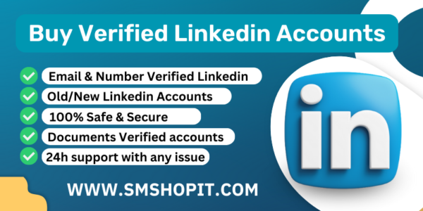 Buy Verified Linkedin Accounts - smshopit