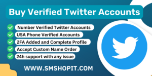 Buy Verified Twitter Accounts - smshopit